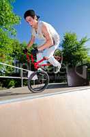 BMX Bike Stunt