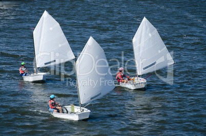 Sailing boat competition