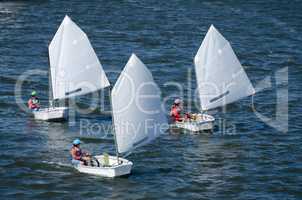 Sailing boat competition