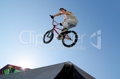 BMX Bike Stunt Table Top