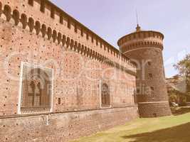 Castello Sforzesco, Milan vintage