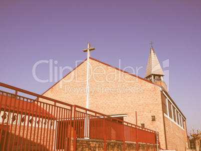 Cavagnolo parish church vintage