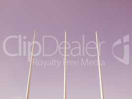 Flagpole vintage