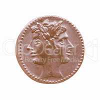 Coin isolated vintage