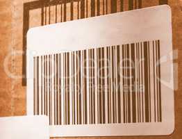 Bar code vintage