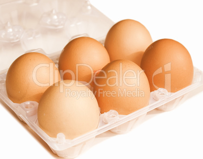 Retro looking Eggs picture