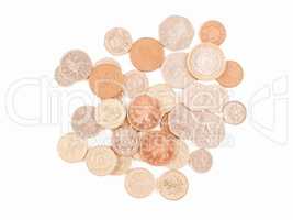 Pound coin vintage