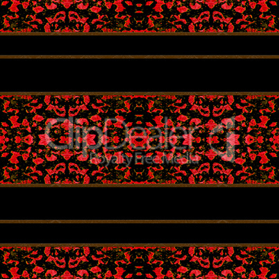Oriental Abstract Stripes Seamless Pattern