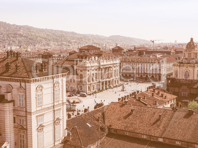 Piazza Castello Turin vintage