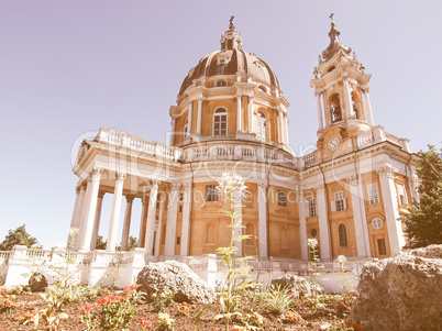 Basilica di Superga, Turin, Italy vintage