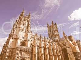 Canterbury Cathedral vintage