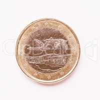 Finnish 1 Euro coin vintage