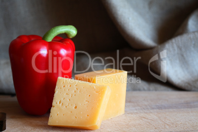 Cheese And Sweet Pepper