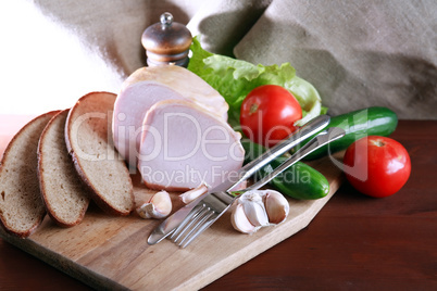 Ham And Vegetables