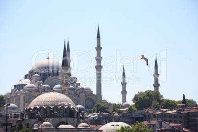 Suleimanie Mosque In Istanbul