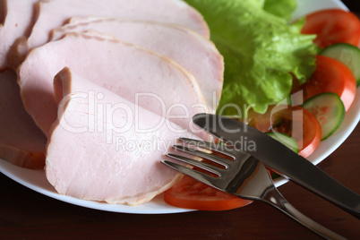 Salad With Ham