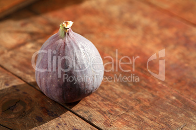 Fig On Wood