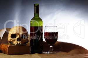 Skull And Wine