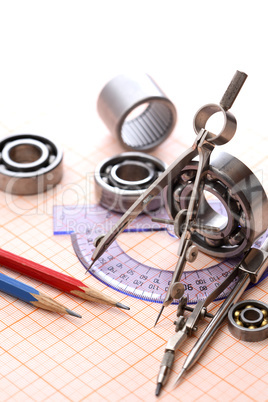 Drawing Instrument And Ball Bearings