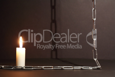 Candle And Chain