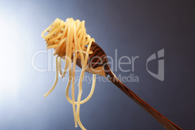 Spaghetti On Fork