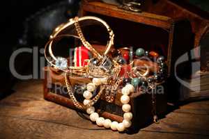 Open Jewelry Box