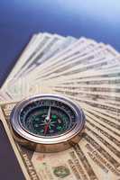 Compass On Money