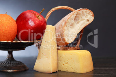 Fruits And Cheese