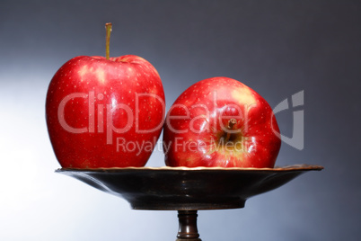 Red Apples In Bowl