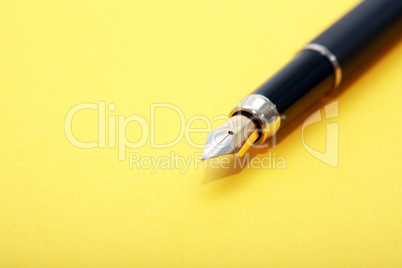 Pen On Yellow