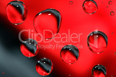 Red And Black Drops