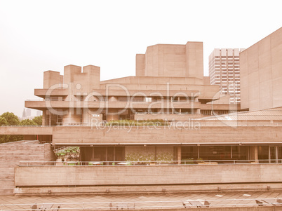 National Theatre London vintage