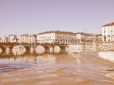 Piazza Vittorio, Turin vintage