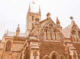 Southwark Cathedral, London vintage