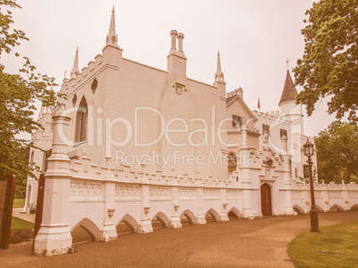 Strawberry Hill house vintage