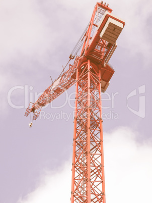 A crane vintage