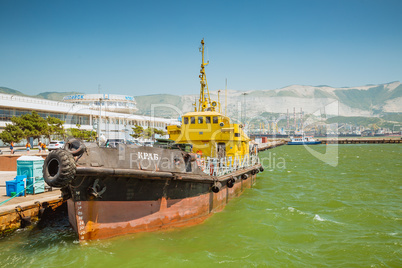 Large tugboat berth