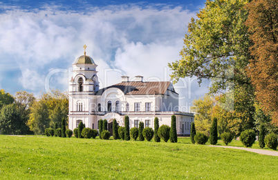 The bell tower of the Orthodox Church.