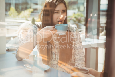 Friends chatting over coffee