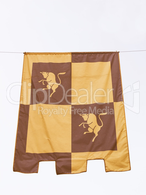 Turin flag vintage