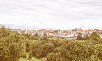 Edinburgh Scotland vintage