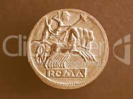 Roman coin vintage