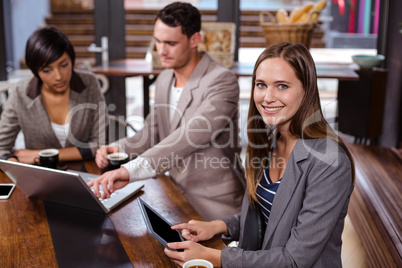 Friends drinking coffee