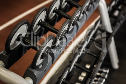 Detail of exercise machine