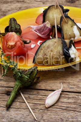 Salad of fresh vegetables