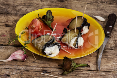 Salad of fresh vegetables