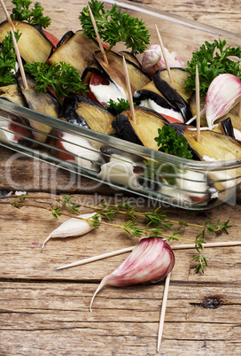 Salad of fresh vegetables