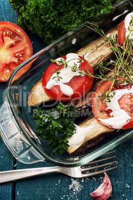 Salad of fresh vegetables