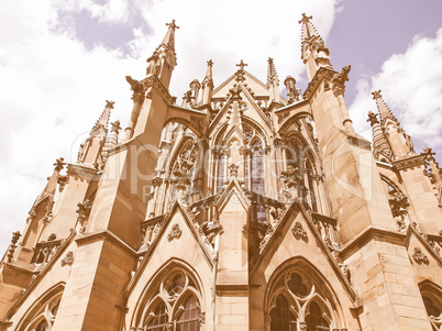 Johanneskirche Church, Stuttgart vintage