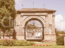 Arch of August Aosta vintage